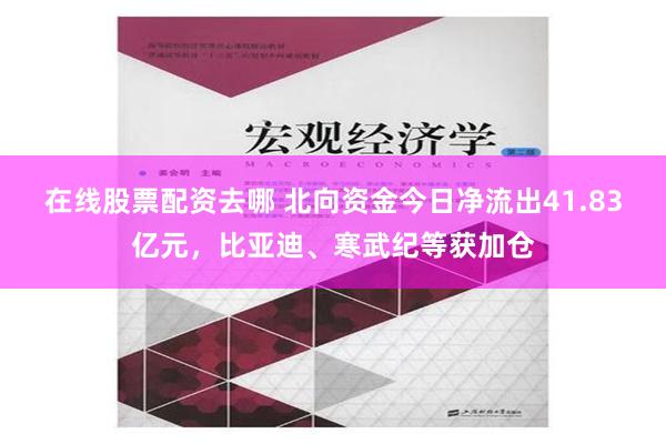 在线股票配资去哪 北向资金今日净流出41.83亿元，比亚迪、寒武纪等获加仓